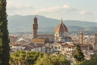Vista sul Duomo di Firenze