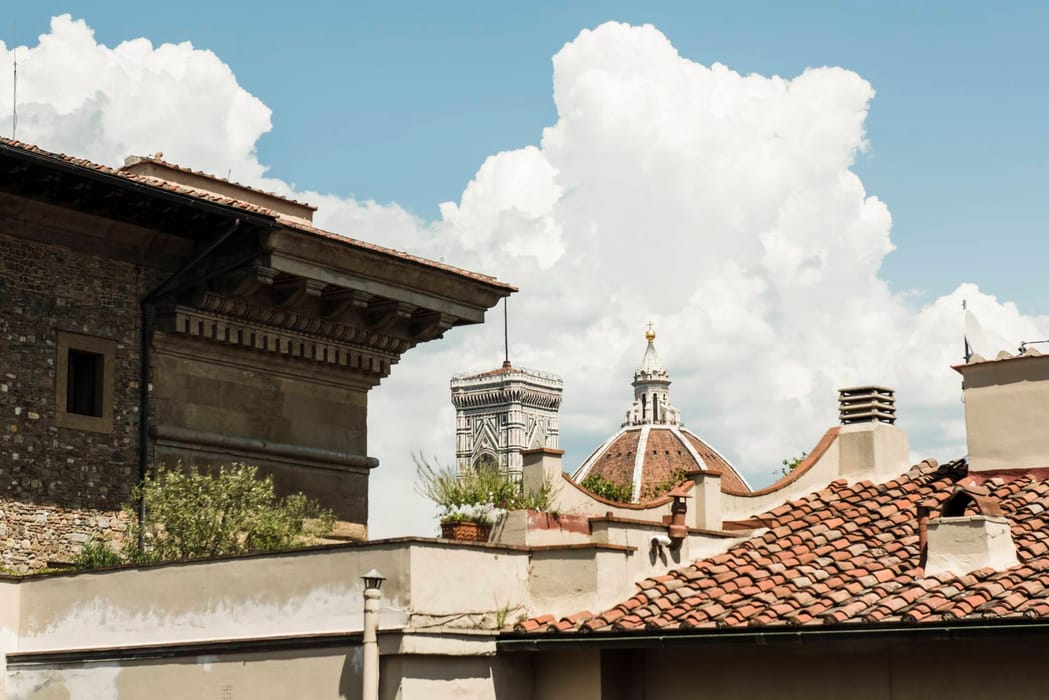 Vista exterior de la cúpula del Duomo