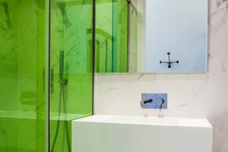 Dettaglio bagno camera superior singola